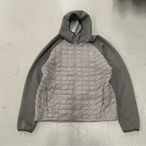 The North Face Men’s Gray Hooded Full Zip Jacket Size XL